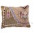 Large Pillow made from a vintage Turkish Kars Rug Measures: 15'' x 19''.