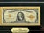 1920s Authentic Beautifully Museum Framed 1922 United States Currency $10 Dollar Bill - Gold Certificate For Sale - Image 5 of 17