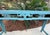 Chinese Distressed Turquoise Blue Console Table For Sale - Image 4 of 14