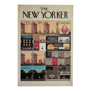 Chris Ware, Chris Ware New Yorker Cartoonist Limited Edition Thanksgiving Print NYC, 2006