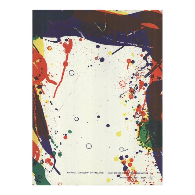 Sam Francis National Collection of Fine Arts, 1968 For Sale
