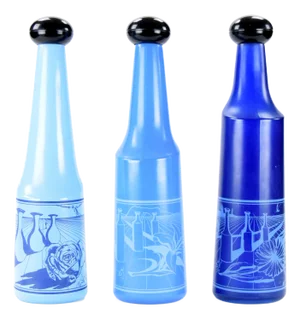 Vintage Liquor Bottles by Salvador Dali for Rosso Antico, 1970s, Set of 3