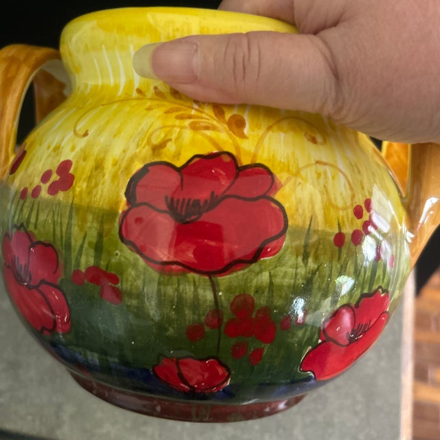 2010s Italian Abbiamo Tutto Poppy Biscotti Jar For Sale - Image 5 of 6