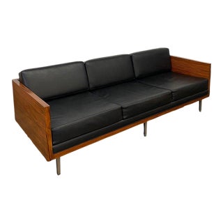 1970s Vintage Case Sofa in Rosewood For Sale