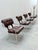 Brown Tucroma Chairs in Brown Leather and Chrome by Guido Faleschini for I4 Mariani, Italy, 1970s, Set of 4 For Sale - Image 8 of 18