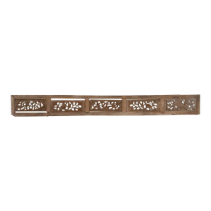 Antique Openwork Floral & Foliate Carving