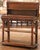 19th C. French Henri II Walnut Desserte Console With Lift-Top Marble Interior For Sale In Dallas - Image 6 of 18