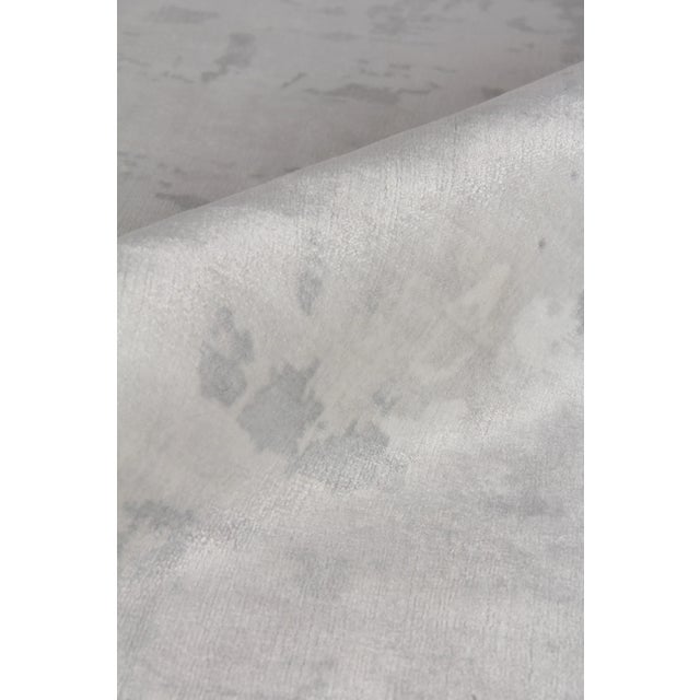 Not Yet Made - Made To Order Bridgewater Hand loom Bamboo/Silk Gray/Multi Rug-9'x12" For Sale - Image 5 of 8