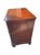 Wood Drexel Chippendale Mahogany Flame Nightstands For Sale - Image 7 of 7