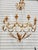 Large Neoclassical Style Giltwood & Metal Cha For Sale - Image 4 of 12
