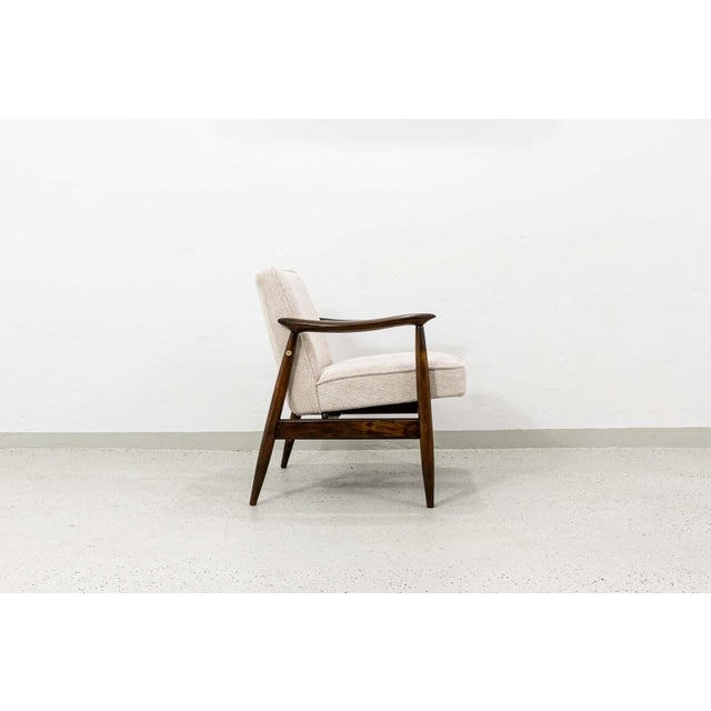 Mid-Century Modern Mid-Century GFM-87 Armchair by Juliusz Kędziorek, Poland, 1960s For Sale - Image 3 of 18