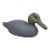 Rustic Primitive Painted Wooden Duck Decoy Folk Art Sculpture For Sale