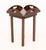 Wood Bombay Company Mahogany Circular Tray Table For Sale - Image 7 of 8