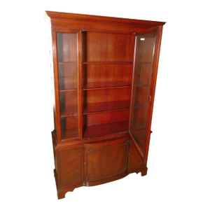 1950s Duncan Phyfe Style China Cabinet by Morganton