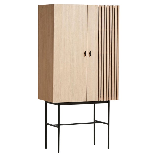 White Oak Array Highboard 80 by Says Who For Sale