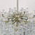 Gray Large Modern Ice Glass Chandeliers attributed to J. T. Kalmar, 1970, Set of 2 For Sale - Image 8 of 14