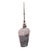 Kenneth Ludwig Chicago Venetia Ebony Glass Bottle with Aluminium Spired Lid - Short For Sale - Image 4 of 11