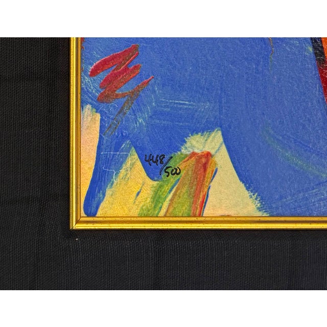 Pop Art Peter Max, Disney: Donald Duck Hand Signed Serigraph, Custom Framed, Edition 448/500, 1994 For Sale - Image 3 of 3