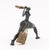 Francoise Abraham "Shopping" Bronze Sculpture For Sale - Image 9 of 14