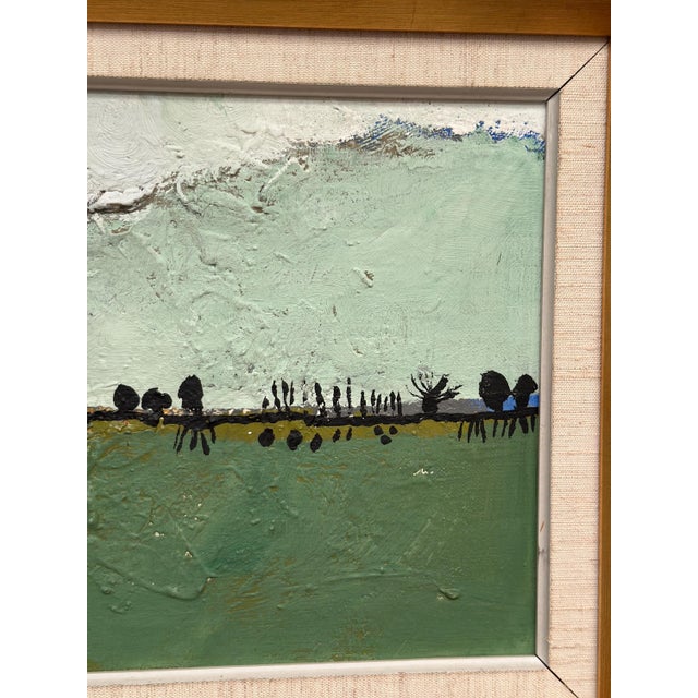 Hans Osswald, Kvarnvägen, 1950s, Oil Painting on Canvas, Framed For Sale - Image 14 of 18