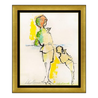 Late 20th Century Lady of Seaside, LeRoy Neiman For Sale