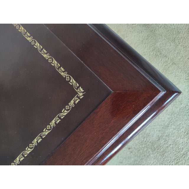 1980s Hekman Writing Desk For Sale - Image 11 of 13