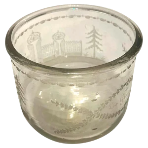 Handcrafted Engraved Crystal Vase by La Granja, 1750