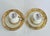 Gold Vintage 1920s Jones McDuffee & Stratton Demitasse Cup & Saucers, a Pair For Sale - Image 8 of 10