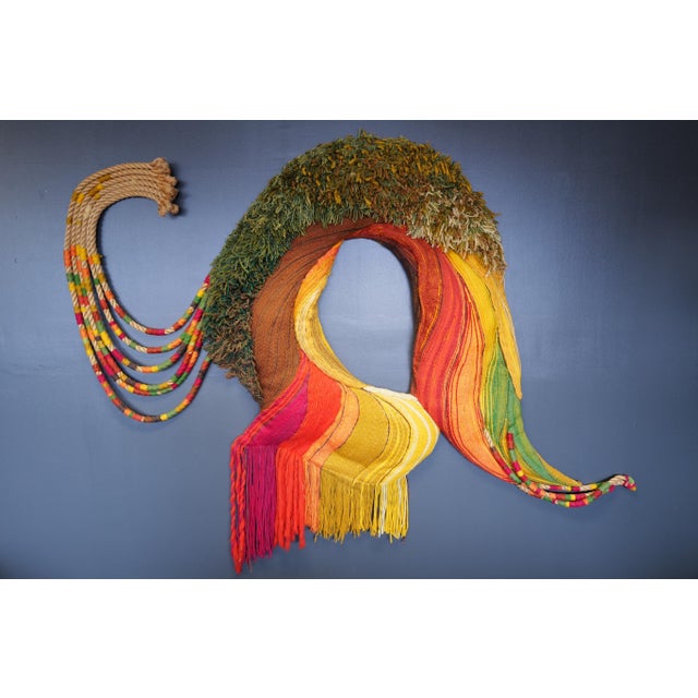 Large Fiber Art by Janet Kuemmerlein For Sale In Oklahoma City - Image 6 of 13