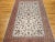 Textile Vintage Persian Tabriz Rug, Handwoven Allover Floral Pattern, Ivory & Pale Pink, 7’ X 10’ For Sale - Image 7 of 12
