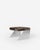 Lv ottoman in aluminum by pietro franceschini. Dimensions: w 58 x d 58 x h 40 cm. Materials: aluminum, fur. The lv edition...