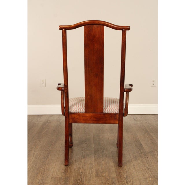 Bernhardt Chinese Style Set of Four Yoke Back Dining Chairs For Sale - Image 11 of 18