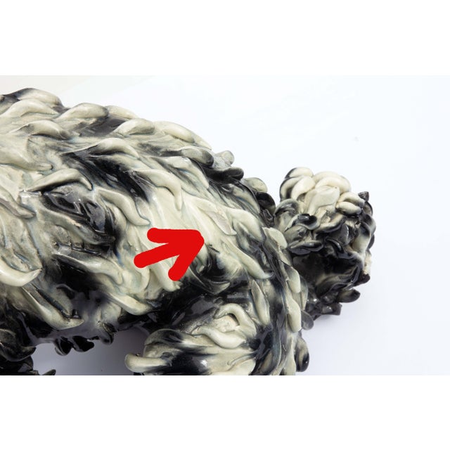 Italian Ceramic Terrier Dog Vintage, 1950s For Sale In Rochester - Image 6 of 6
