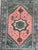 Beautiful midcentury Moroccan rug with a geometrical and tribal design with central medallion and stylized flowers and a...
