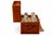 Victorian Sheraton Revival Mahogany Decanter Box with Atlantis Decanters, 1800s, Set of 5 For Sale - Image 3 of 9