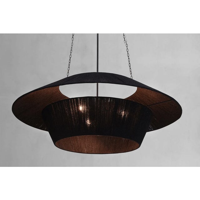 Contemporary String Lantern Pendant, Medium, Nickey Kehoe For Sale - Image 3 of 6