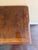 1980s Vintage Hickory Chair Co. Chippendale Burl Mahogany Console Table - James River Collection For Sale - Image 5 of 8