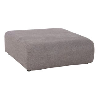 Freestyle 187 Ottoman in Grey Fabric from Rolf Benz For Sale