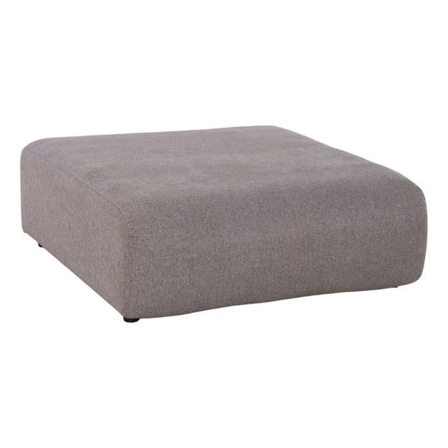 Freestyle 187 Ottoman in Grey Fabric from Rolf Benz For Sale