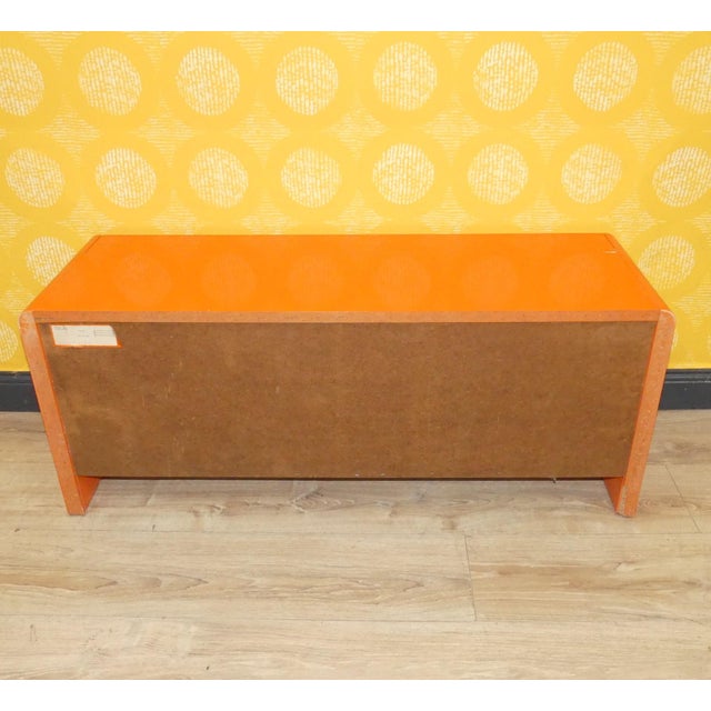 Pop Art Orange Model 32244 Quadro Chest by Jürgen Lange for Schönbuch, 1970s For Sale - Image 10 of 16