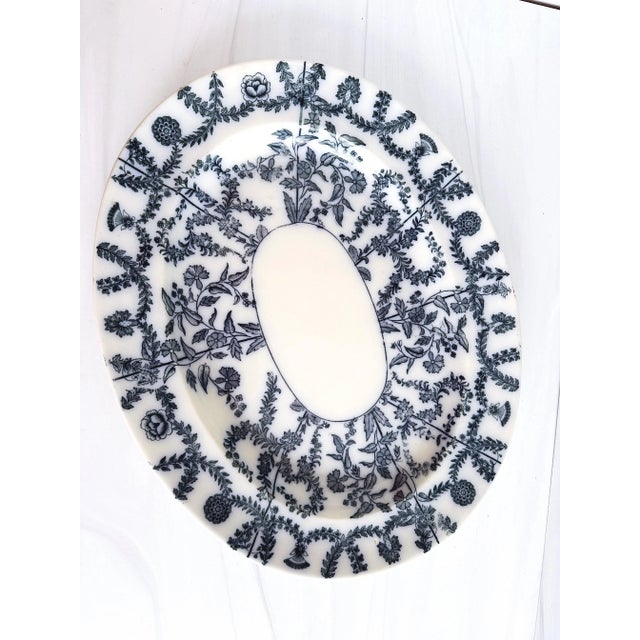 Copeland Spode Blue Grey Platter For Sale - Image 12 of 12
