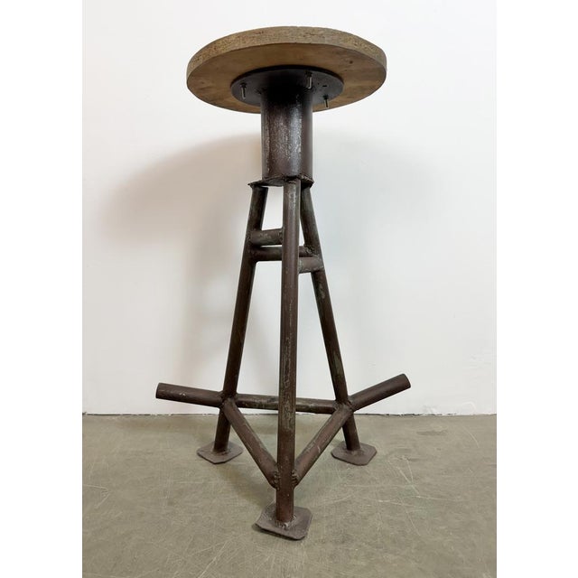 Industrial Workshop Stool, 1960s For Sale - Image 16 of 18