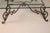 Baroque Baroque Style Wrought Iron and Glass Low Table, 20th Century For Sale - Image 3 of 11