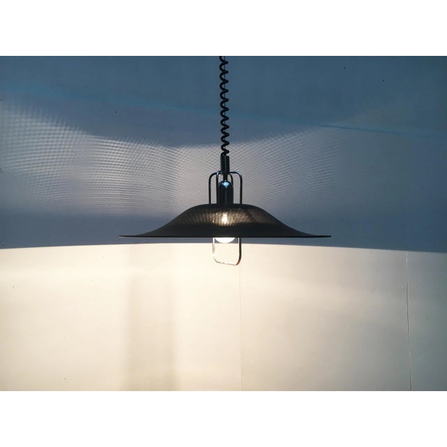 Metal Vintage German Postmodern Metal Pendant Lamp from Cosack For Sale - Image 7 of 18