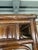 1970s Split Bamboo Rising Sun Side Table For Sale In Raleigh - Image 6 of 12