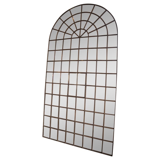 Vintage Parisian Window Frame Mirror Chairish