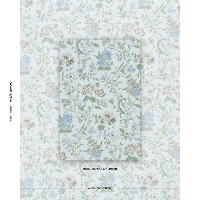 Giselle Floral is a classic romantic floral fabric based on a pattern we discovered in the Schumacher archive. Enlivened...