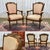 Louis XVI Armchairs in Walnut, Set of 2 For Sale - Image 4 of 18