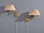 1970s Mid-Century Modern Raf, Articulating Wall Sconces, Brass, Gilt Metal For Sale - Image 4 of 17
