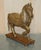 We are delighted to offer for sale this very decorative pair of circa 1880 English hand carved wooden horses. A good...